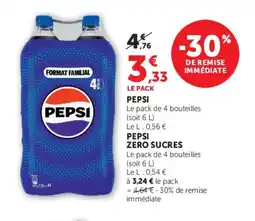 Hyper U PEPSI offre