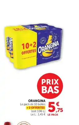 Hyper U ORANGINA offre