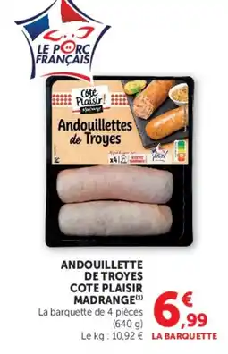 Hyper U MADRANGE Andouillette de troyes cote plaisir offre