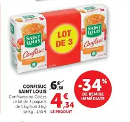 Hyper U SAINT LOUIS Confisuc offre