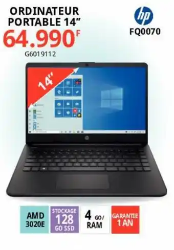 Ordinateur Portable 14"