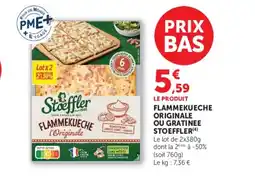 Hyper U STOEFFLER Flammekueche originale ou gratinee offre