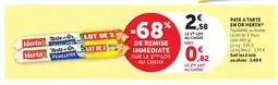 Hyper U HERTA Pate a tarte en or offre