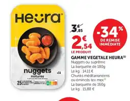 Hyper U HEURA Gamme vegetale offre