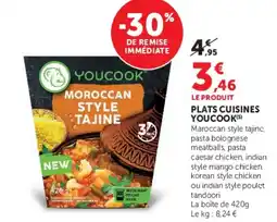 Hyper U YOUCOOK Plats cuisines offre