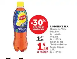 Hyper U ICE TEA Lipton offre