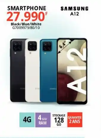 Gitem Smartphone Samsung A12 offre