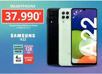 Gitem Smartphone Samsung A22 offre