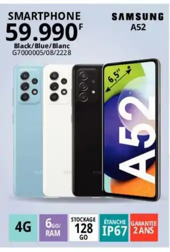 Gitem Smartphone Samsung A52 offre