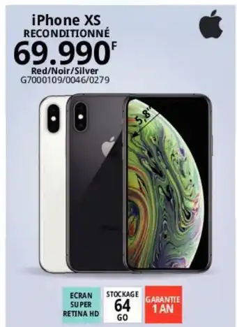 Gitem iPhone XS Reconditonné offre