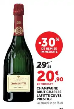 Hyper U Champagne brut charles lafitte cuvee prestige offre