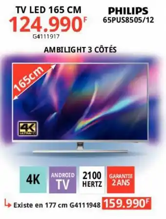 Gitem TV LED 165 cm offre