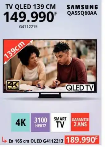 Gitem TV QLED 139 cm offre