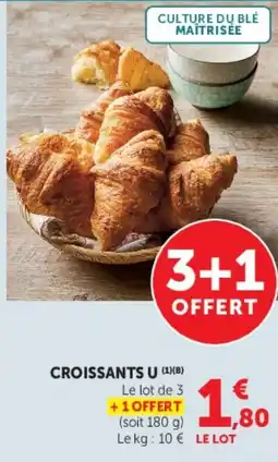Hyper U U Croissants offre