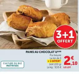 Hyper U U Pains au chocolat offre
