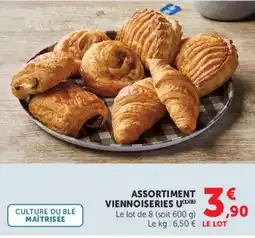 Hyper U U Assortiment viennoiseries offre