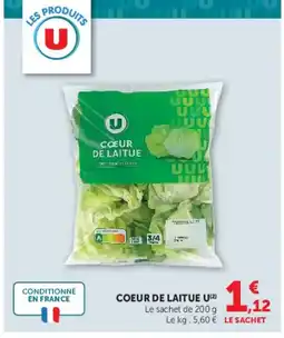 Hyper U U Coeur de laitue offre