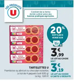 Hyper U LU Tartelettes offre