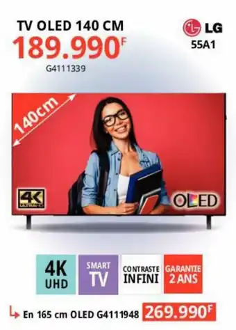 Gitem TV OLED 140 cm offre