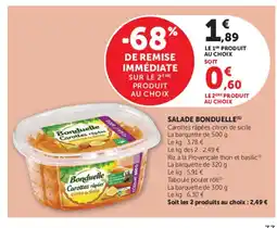 Hyper U BONDUELLE Salade offre