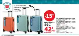 Hyper U U Valise à roulettes offre