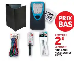 Hyper U Foire aux accessoires auto offre