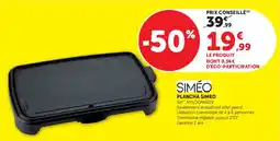 Hyper U SIMEO Plancha offre