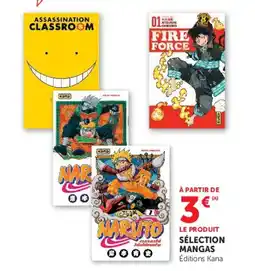 Hyper U Sélection mangas offre