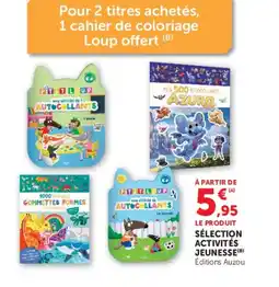 Hyper U Sélection activités jeunesse offre