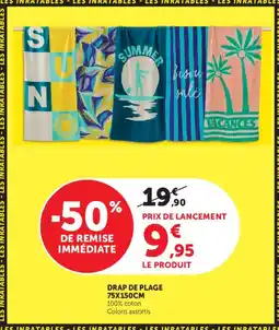 Hyper U Drap de plage offre
