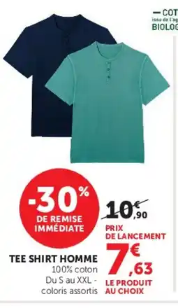 Hyper U Tee shirt homme offre