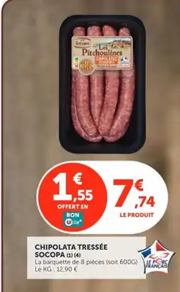 Utile SOCOPA Chipolata tressée offre