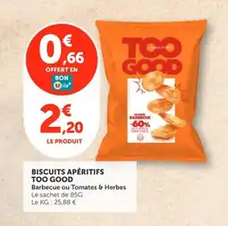 Utile TOO GOOD Biscuits apéritifs offre