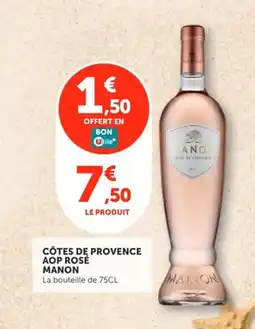 Utile MANON Côtes de provence aop rosé offre
