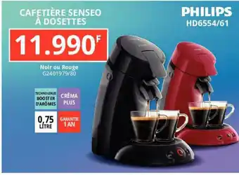 Gitem Cafetière Senseo à Dosettes offre