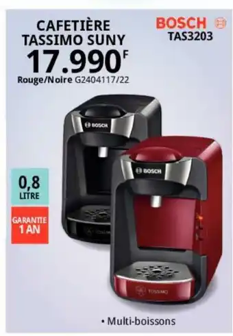 Cafetière Tassimo Suny