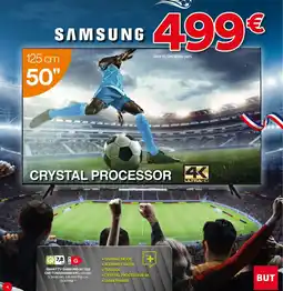 BUT SAMSUNG Smart tv 50" tu50u8005fkxxc, 220-240 offre
