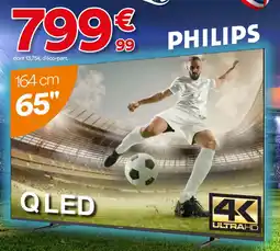 BUT PHILIPS Smart tv qled 65" 65pus7800, offre