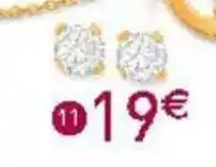 E.Leclerc Bijoux Boucles Oxyde de Zirconium offre