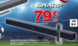 BUT SHARP Barre de son htsb140, hdmi arc/cec offre