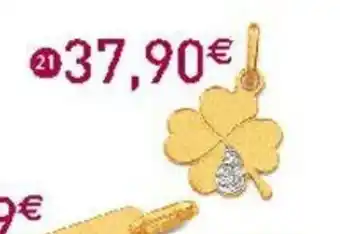 E.Leclerc Bijoux Pendentif Laque Pailletée offre