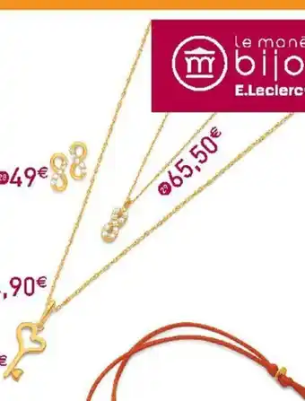 E.Leclerc Bijoux Chaîne Maille Forçat offre