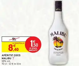Intermarché APÉRITIF COCO MALIBU offre