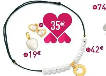 E.Leclerc Bijoux Bracelet Cordon Et Perles offre