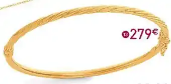 E.Leclerc Bijoux Bracelet Jonc Diamètre Grand Modèle or Jaune offre