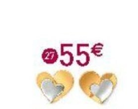 E.Leclerc Bijoux Boucles or Jaune Et Rhodié offre