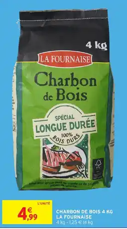 Intermarché CHARBON DE BOIS LA FOURNAISE offre