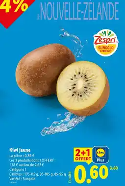 Lidl Kiwi jaune offre