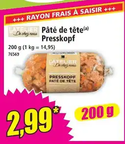 Norma Pâté de tête offre