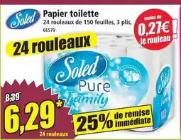 Norma Soled papier toilette pure family offre